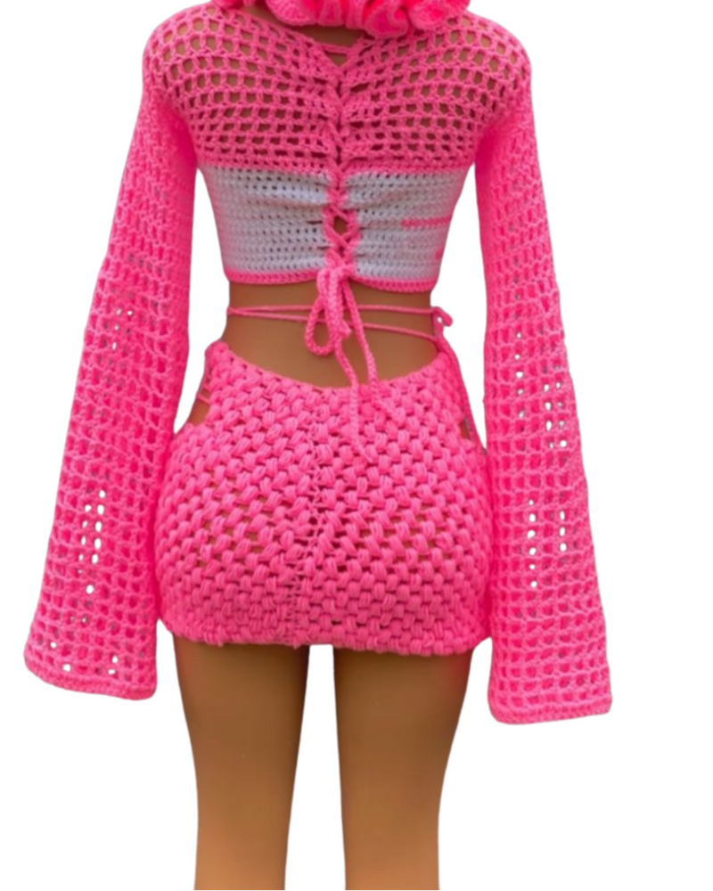 Two Piece Crochet Set - A Perfect Blend of Style and Comfort